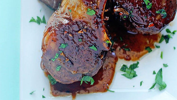 Balsamic Brown Sugar Lamb Chops Omaha Steaks