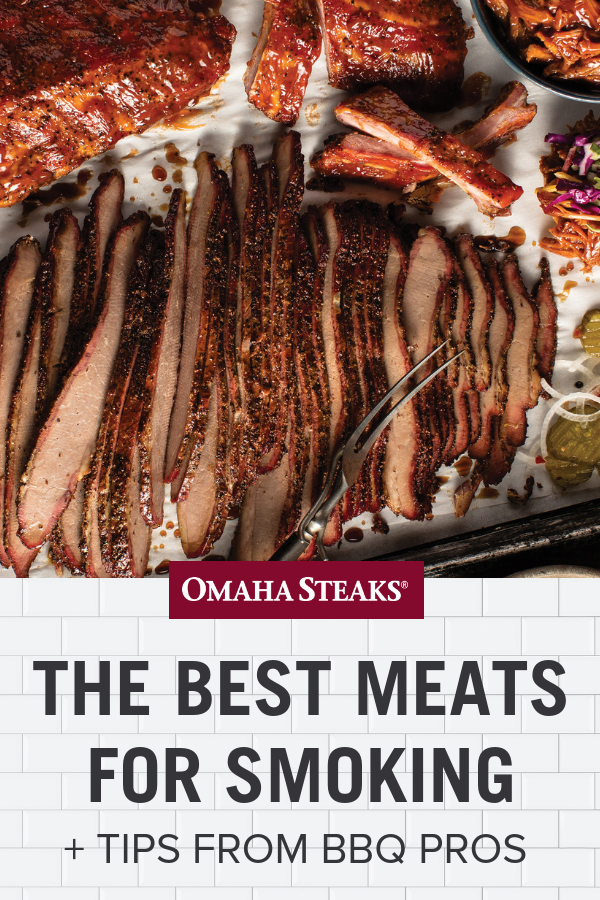 The best meats for smoking plus smoking meat tips from barbecue experts. These simple tips will help you pick the best meat for your smoker, brisket, pulled pork, steak or ribs, to feed a crowd, bring to a tailgating party or just for a delicious dinner. 