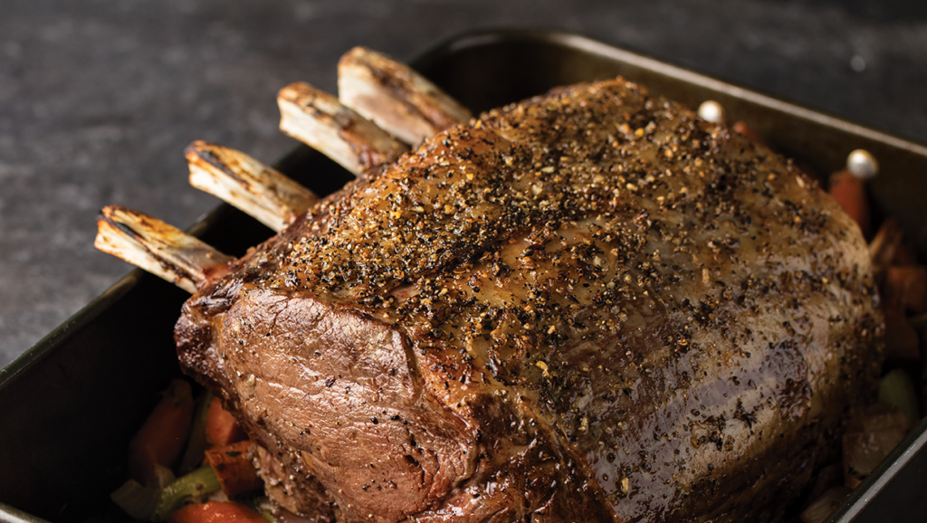 Prime Rib Roast with Rosemary & Thyme au Jus – Omaha Steaks