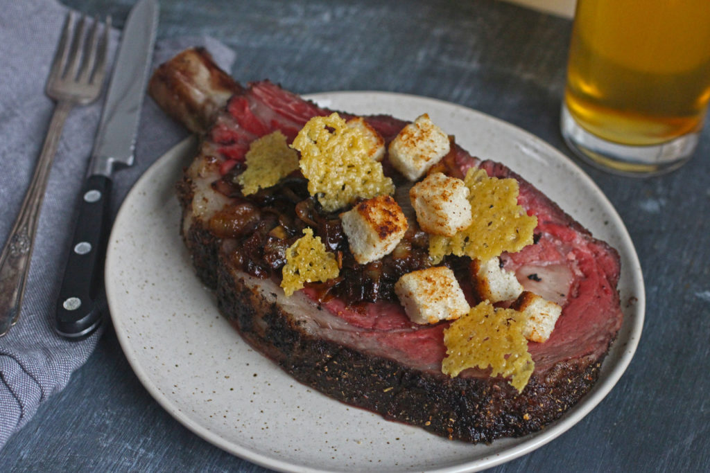 French Onion Prime Rib Roast Recipe Omaha Steaks