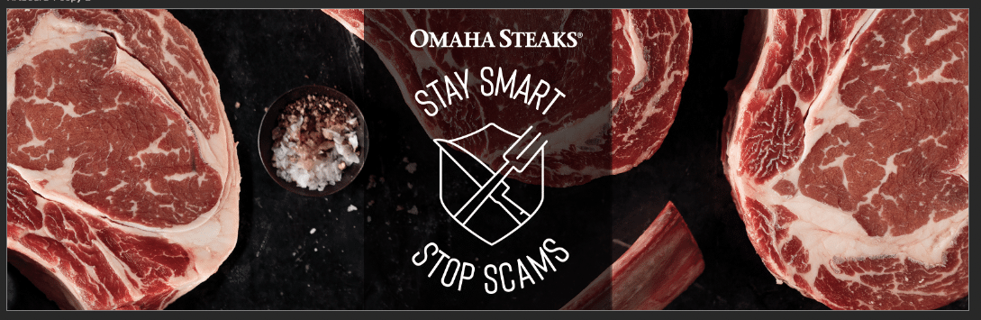 Omaha Steaks Stay Smart Stop Scams