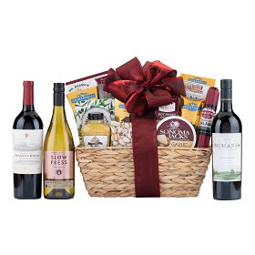 California Wine Tour Wine Gift Basket | Omaha Steaks