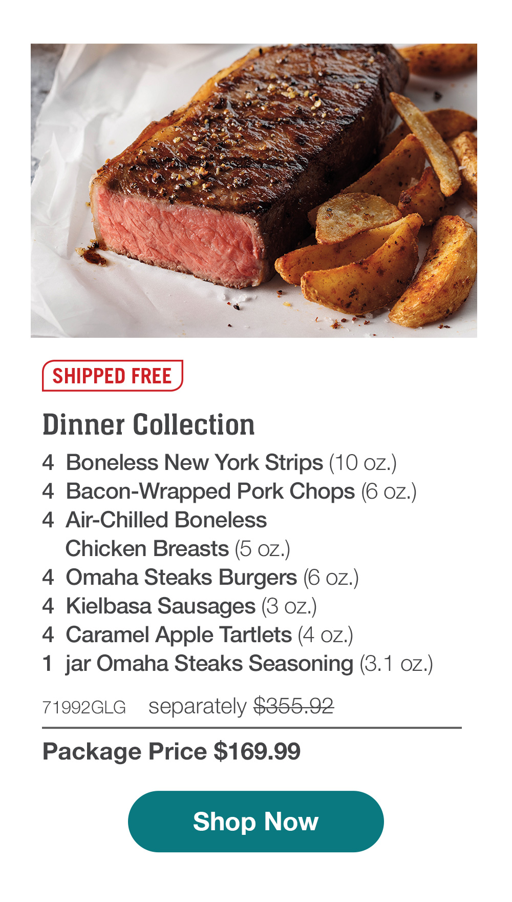 SHIPPED FREE | Dinner Collection - SHOP NOW