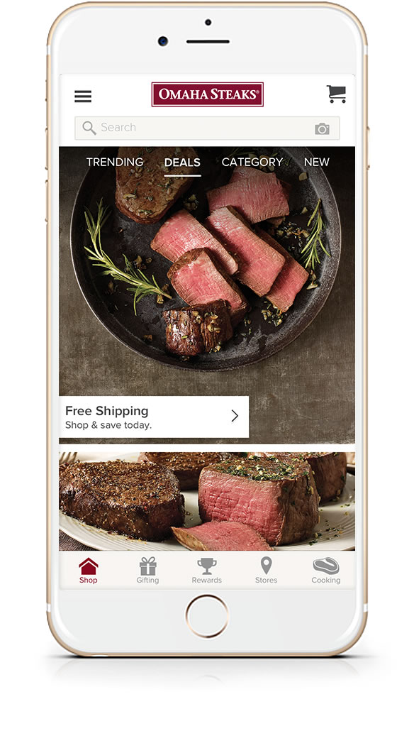 Omaha Steaks Mobile Apps